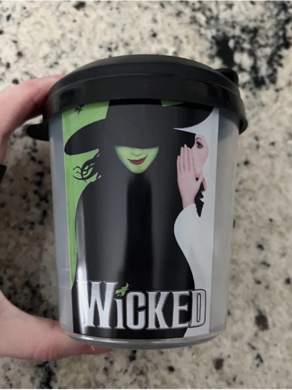 Wicked 20th anniversary cup  - Black & Green